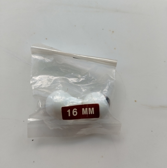 Vintage 16mm Brown Doll Eyeballs Eyes for Doll Making - Picture 1 of 2